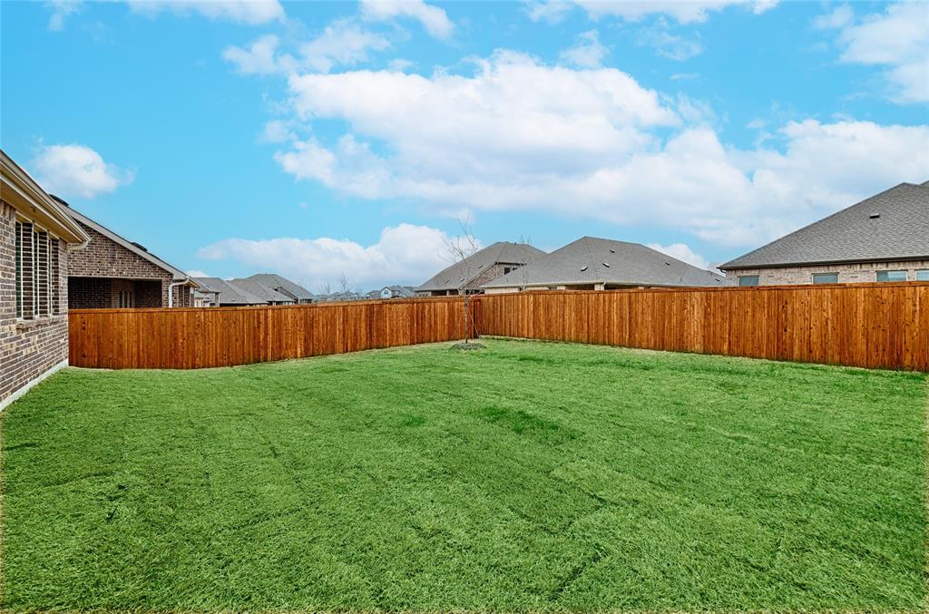 2427 Grapevine Way Celina, TX 75009 - Photo 38 of 38 a view of a backyard