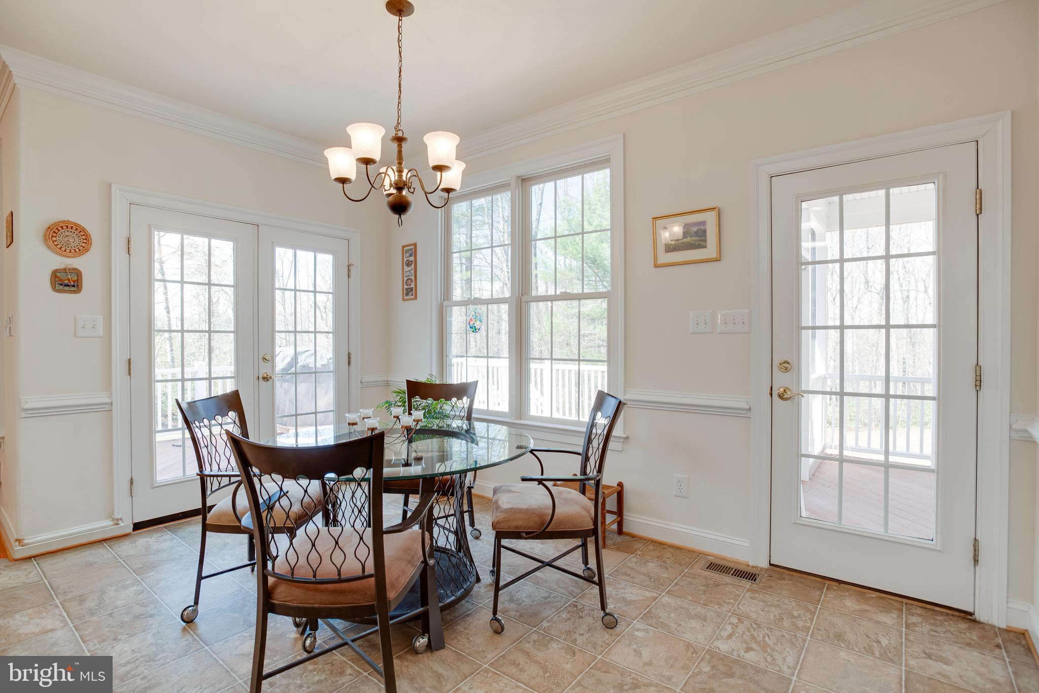 3279 Ridgeview Road Reva, VA 22735 - Photo 22 of 87 a view of a dining room with furniture window and outside view