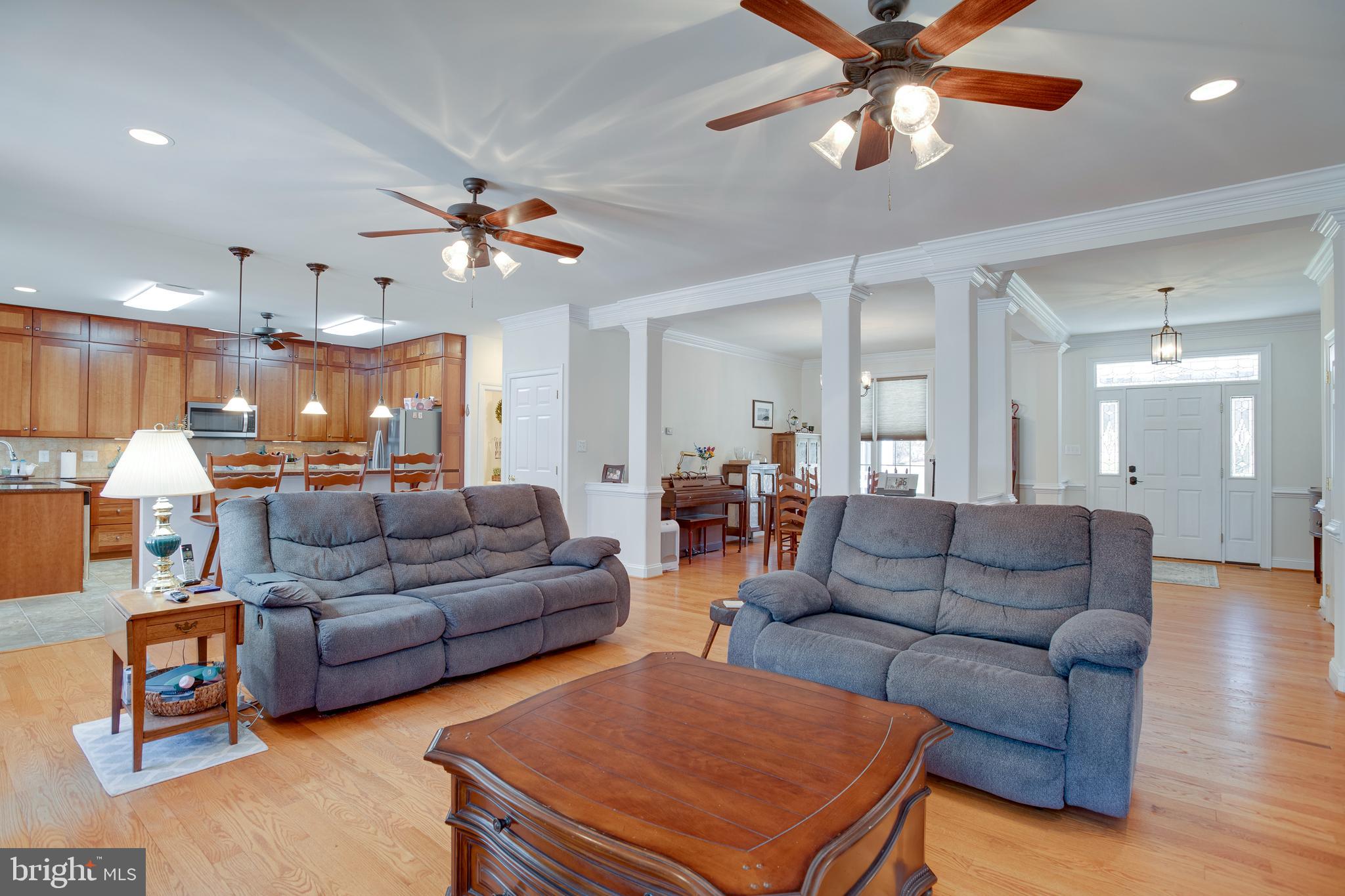 3279 Ridgeview Road Reva, VA 22735 - Photo 10 of 87 a living room with furniture kitchen view and a chandelier