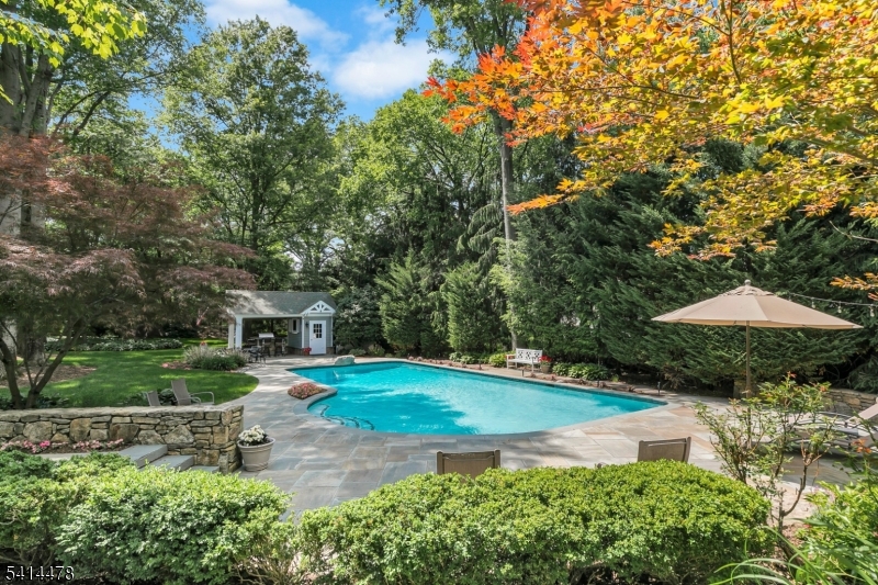 33 St Nickolas Way Bernards, NJ 07920 - Photo 39 of 50 a view of a garden with an outdoor space