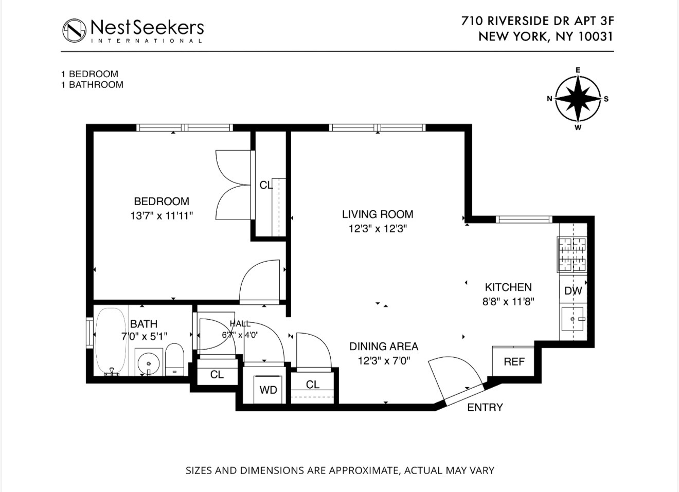 710 Riverside Drive, Unit 3F Manhattan, NY 10031 - Photo 9 of 9 Gallery Image 9