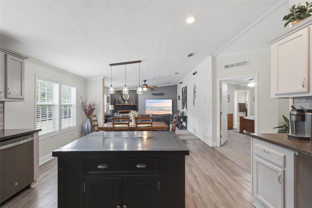 41736 Apollo Lane DeLand, FL 32720 - Photo 22 of 49 a kitchen with counter space cabinets and appliances