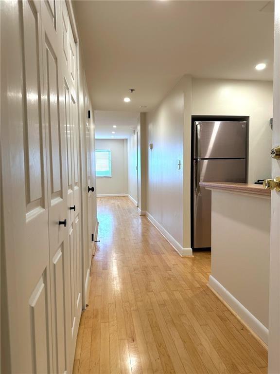 1501 Clairmont Road, Unit 1917 Decatur, GA 30033 - Photo 5 of 10 a view of a hallway with wooden floor