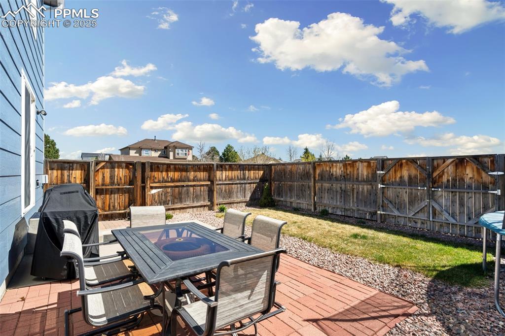 8135 Buschborn Road Peyton, CO 80831 - Photo 43 of 47 Secluded patio area