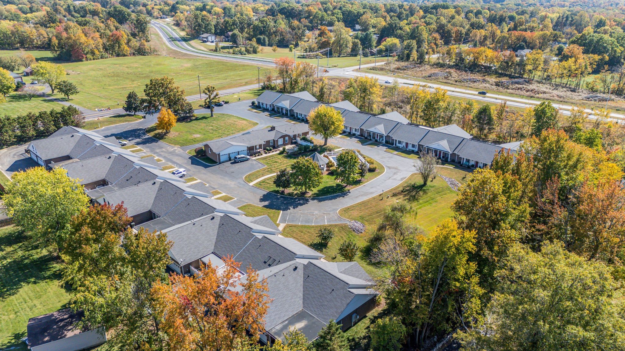 705 Blackpatch Drive, Unit 20 Springfield, TN 37172 - Photo 41 of 41 an aerial view of house with yard swimming pool and outdoor seating