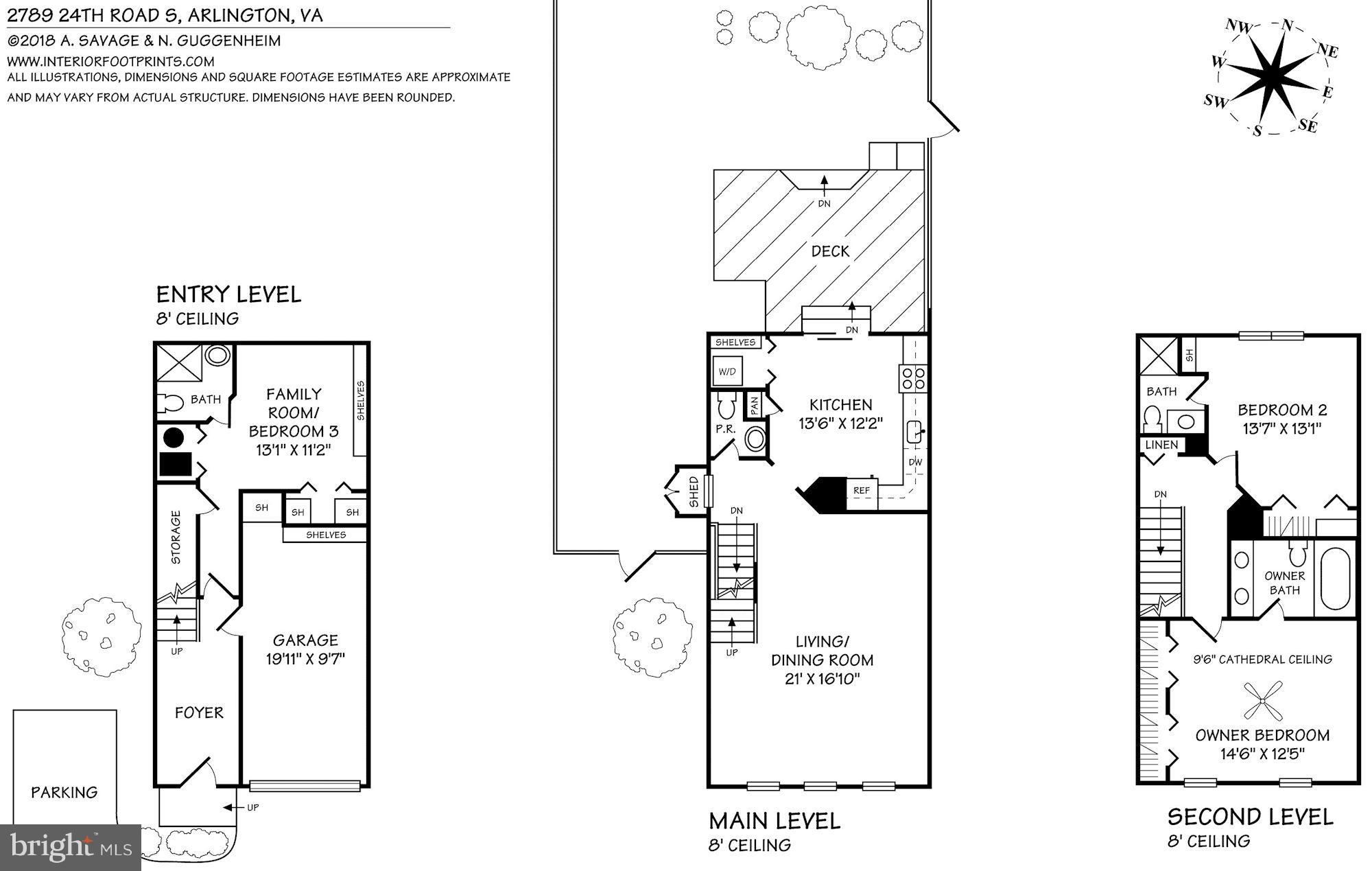 2789 24th Road South Arlington, VA 22206 - Photo 13 of 13 Floor Plan