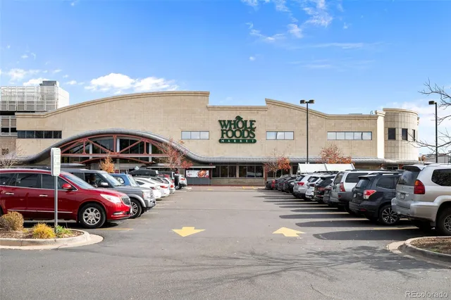 a car parked in front of a building