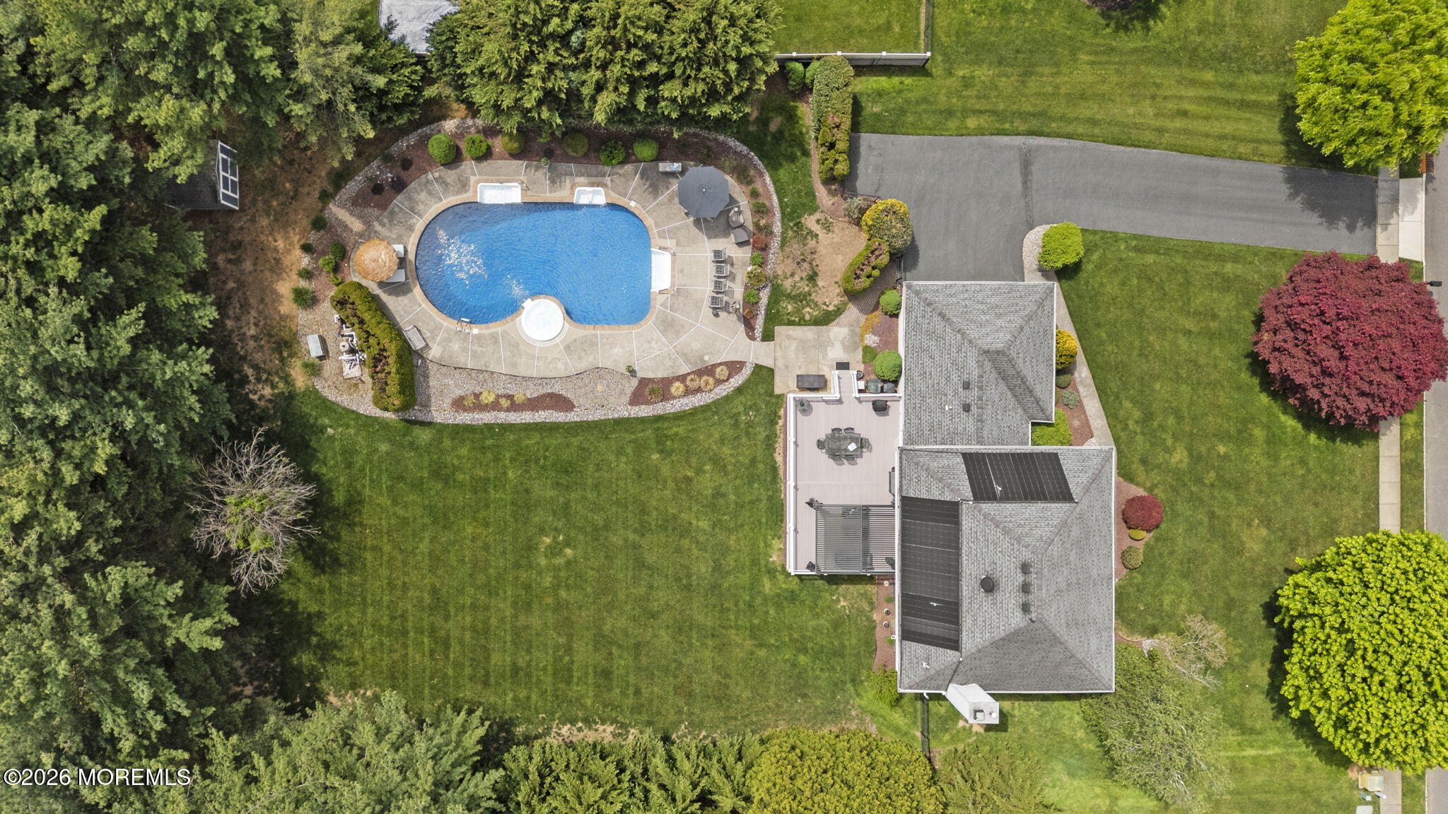 5 Mohegan Road Freehold, NJ 07728 - Photo 62 of 77 BACK AERIAL