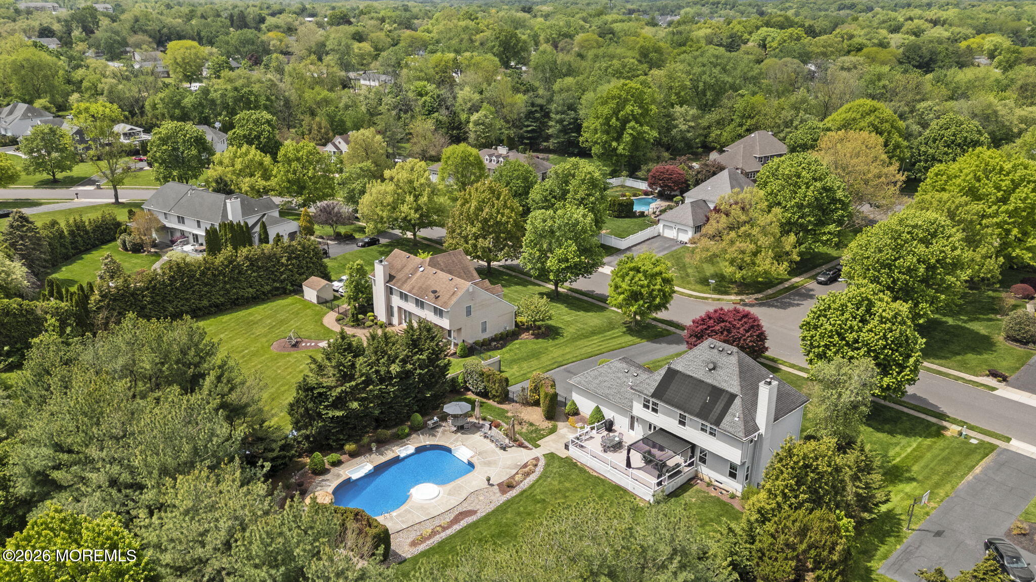 5 Mohegan Road Freehold, NJ 07728 - Photo 65 of 77 AERIAL