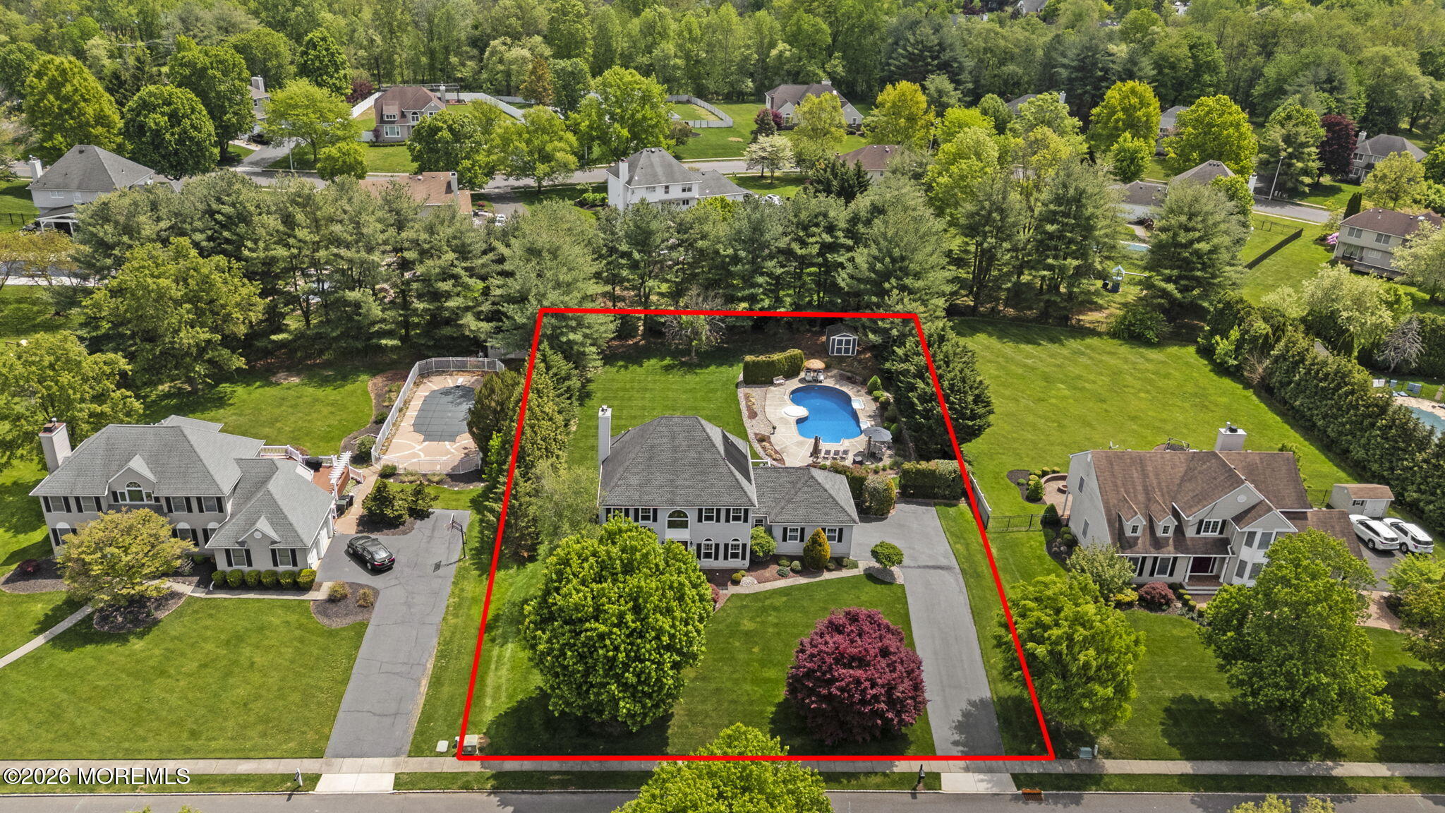 5 Mohegan Road Freehold, NJ 07728 - Photo 68 of 77 AERIAL