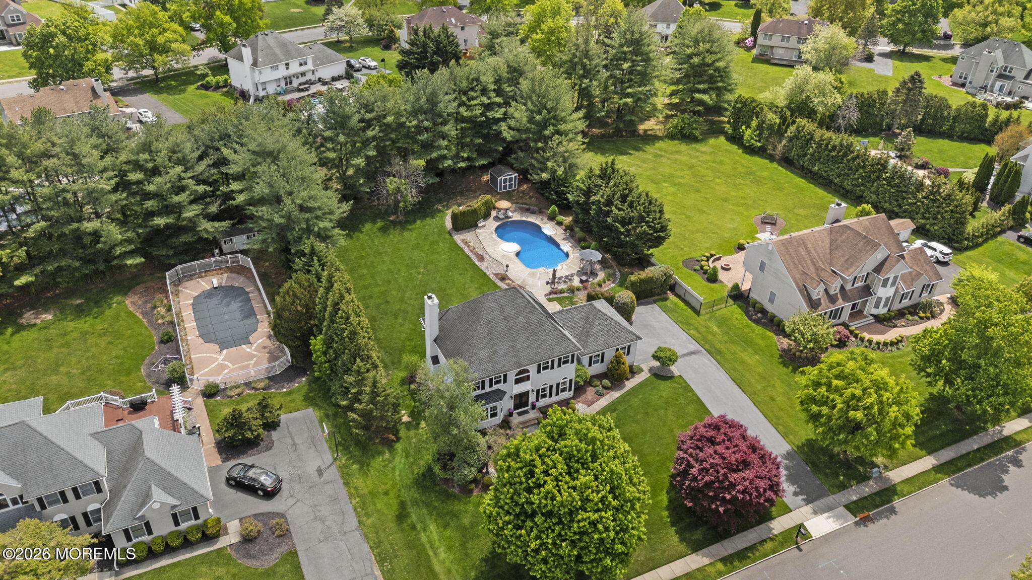 5 Mohegan Road Freehold, NJ 07728 - Photo 70 of 77 AERIAL