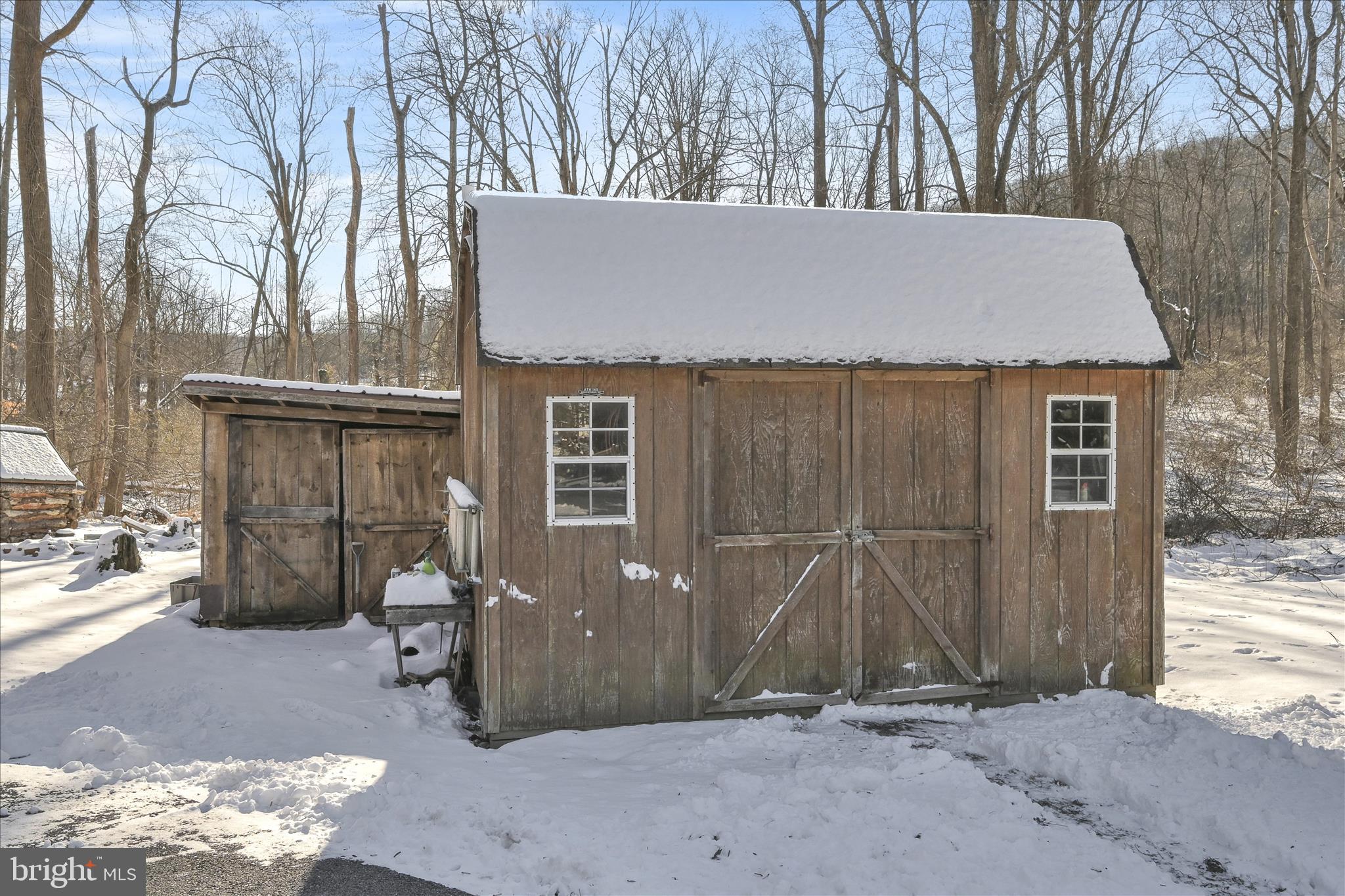 166 Camp Strauss Road Fredericksburg, PA 17026 - Photo 31 of 40 a view of a house with a snow in the yard