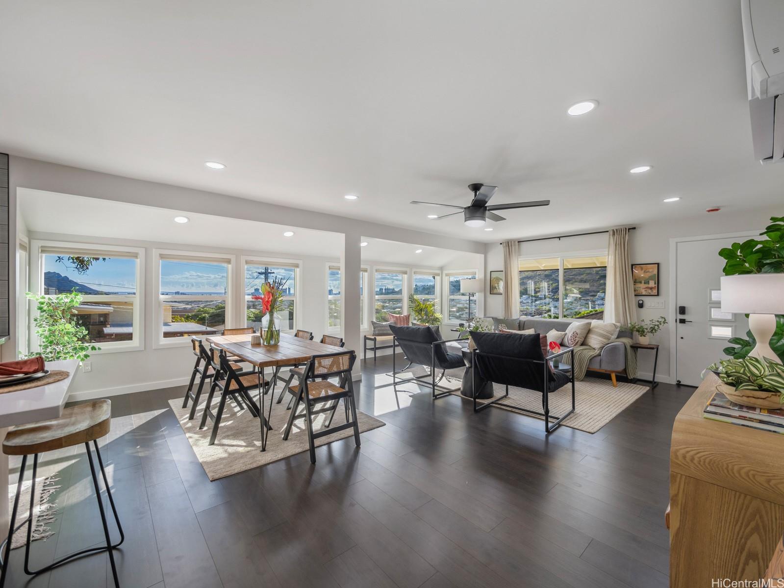 1843 A 10th Avenue Honolulu, HI 96816 - Photo 3 of 22 a living room with lots of furniture and wooden floor
