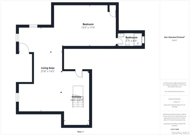 a picture of a bench in a mirror