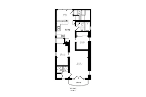 a picture of a floor plan