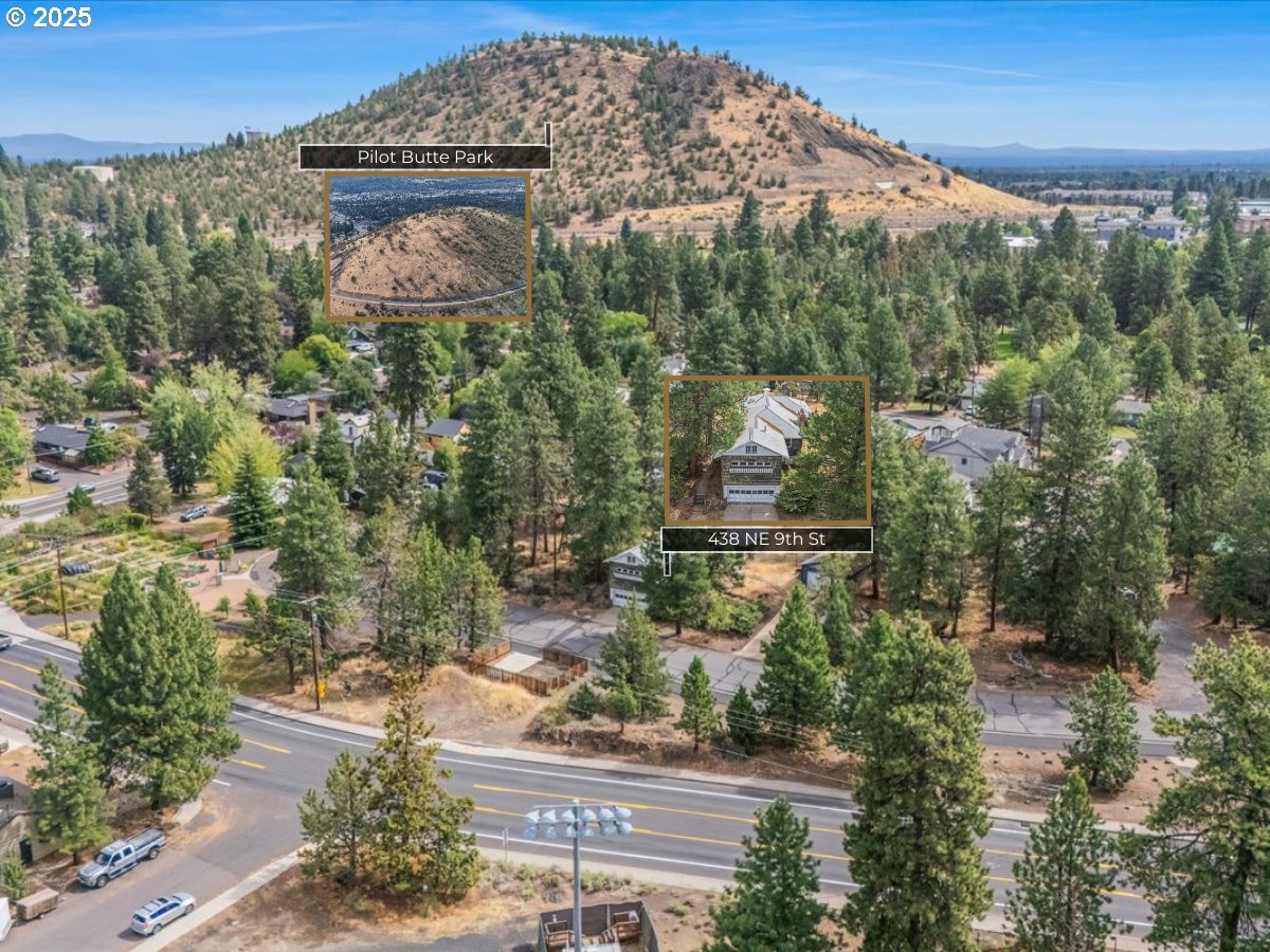 438 Northeast 9th Street Bend, OR 97701 - Photo 25 of 29 a view of a back yard