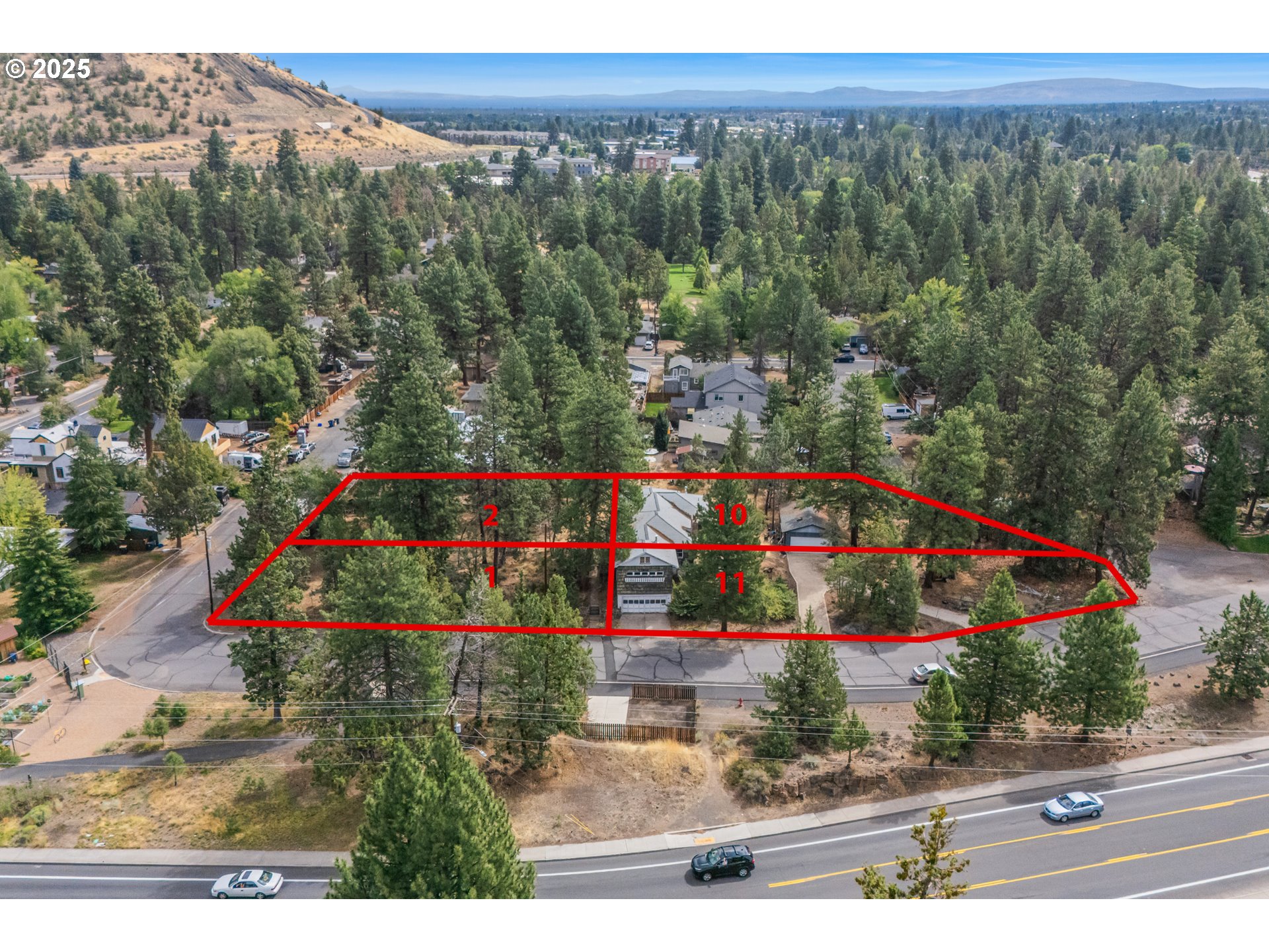 438 Northeast 9th Street Bend, OR 97701 - Photo 4 of 29 a view of an outdoor space with a mountain