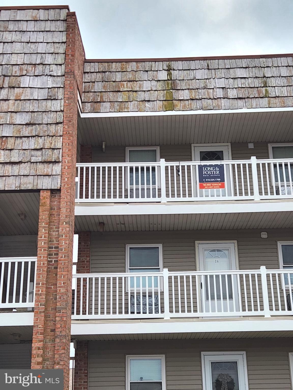 615 Salt Spray Road, Unit 3A Ocean City, MD 21842 - Photo 23 of 23 a balcony view with a seating space