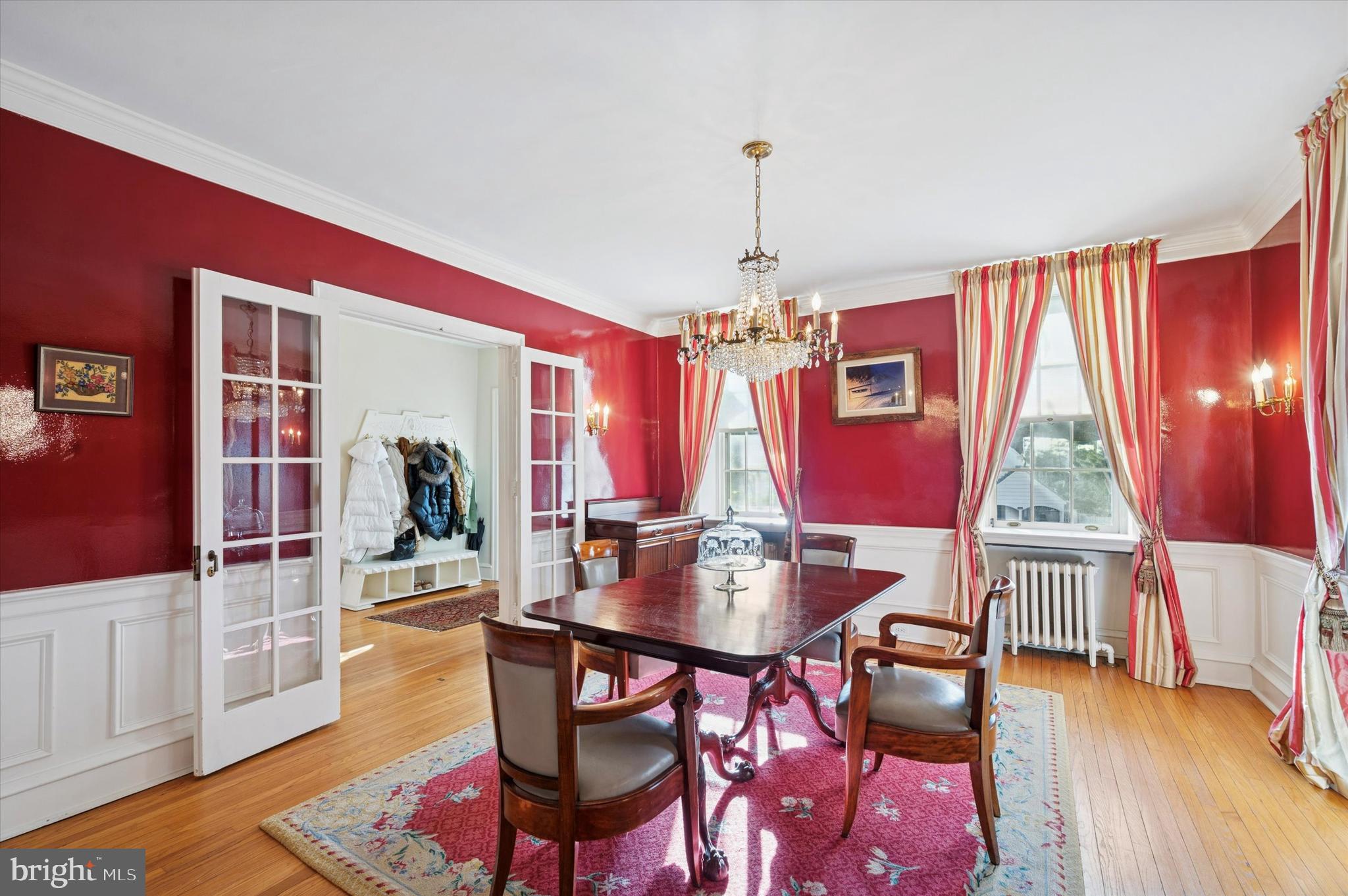 353 Woodley Road Merion Station, PA 19066 - Photo 8 of 20 a view of a dining room with furniture and window