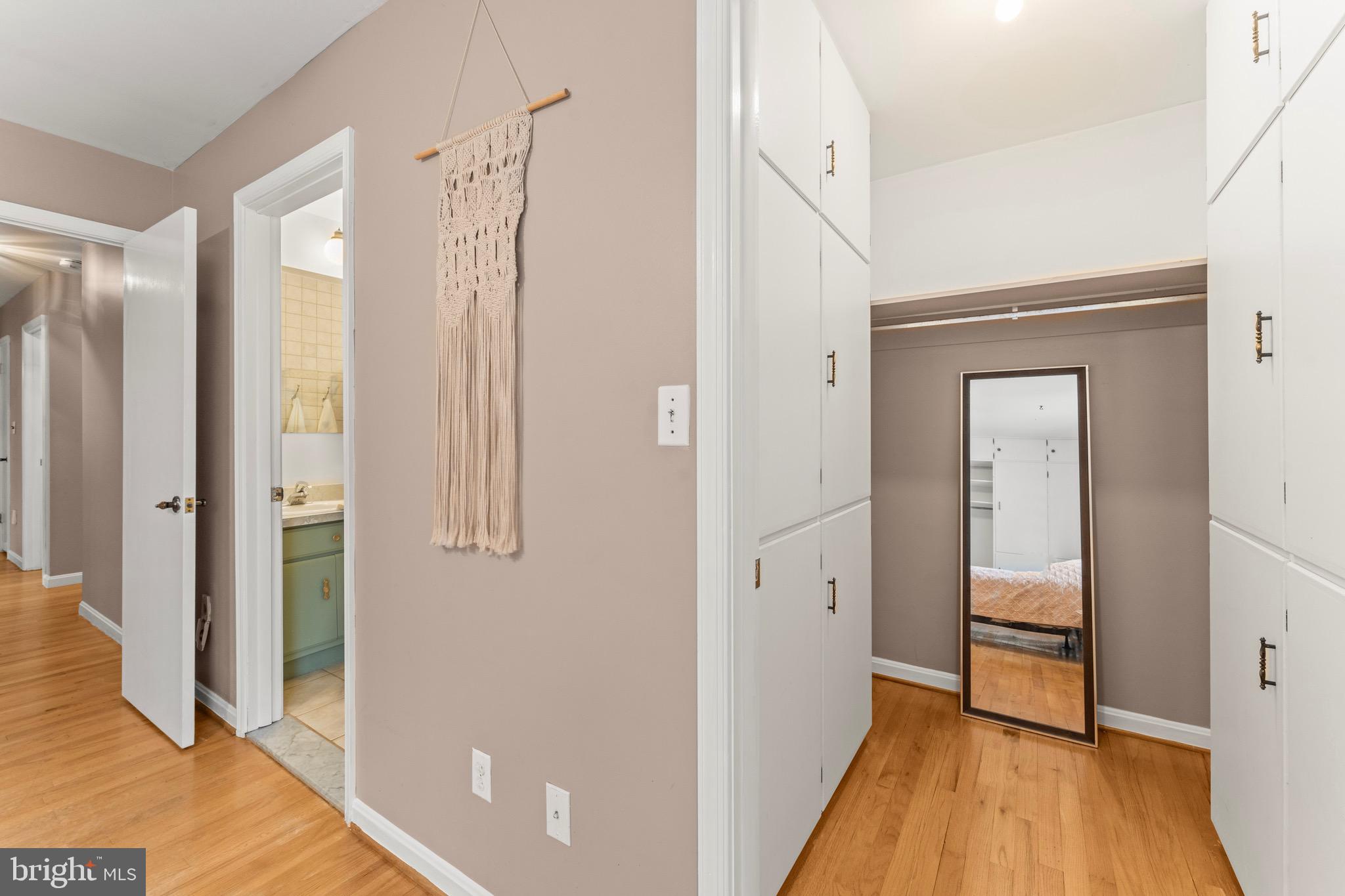 8 Manor Brook Road Monkton, MD 21111 - Photo 30 of 62 a view of a hallway with wooden floor and closet
