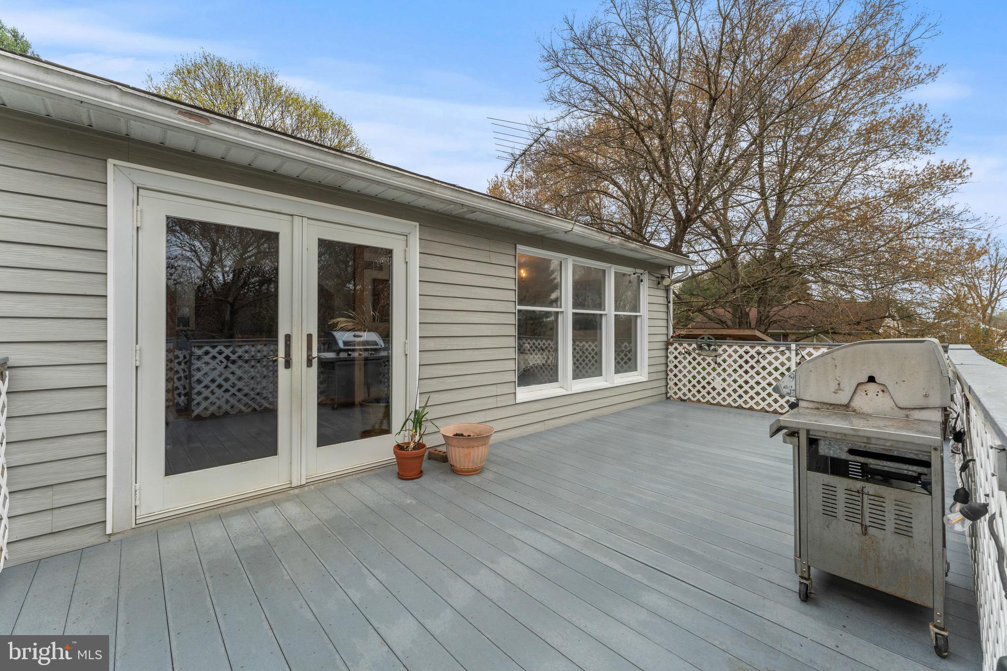 8 Manor Brook Road Monkton, MD 21111 - Photo 53 of 62 a view of a deck with wooden floor and fence