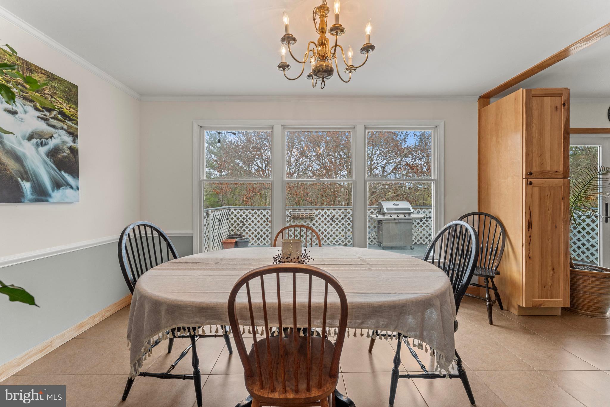 8 Manor Brook Road Monkton, MD 21111 - Photo 8 of 62 a view of a dining room with furniture window and outside view