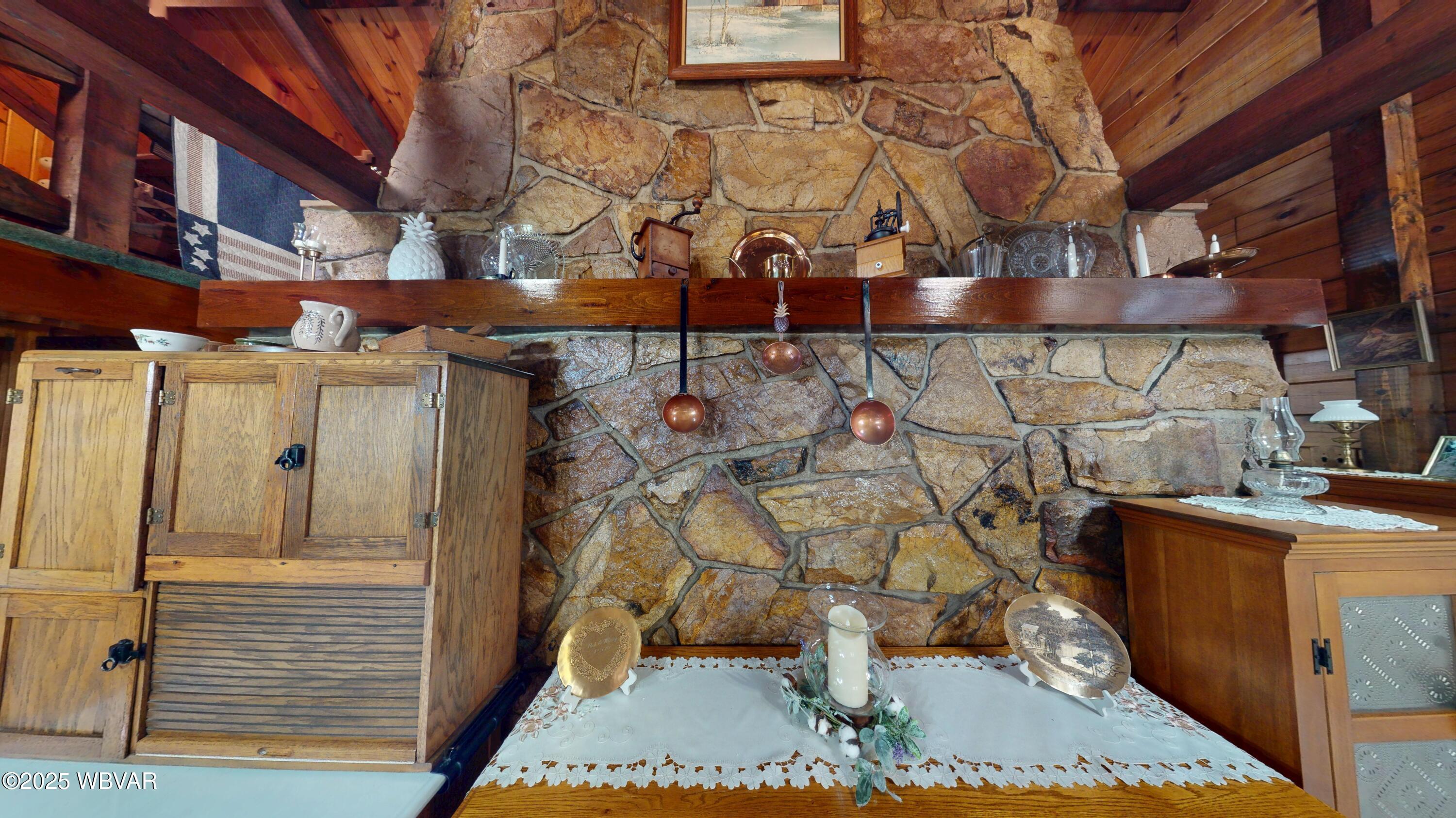 2125 Reeder Road Montoursville, PA 17754 - Photo 7 of 28 Mountainstone Fireplace Rear