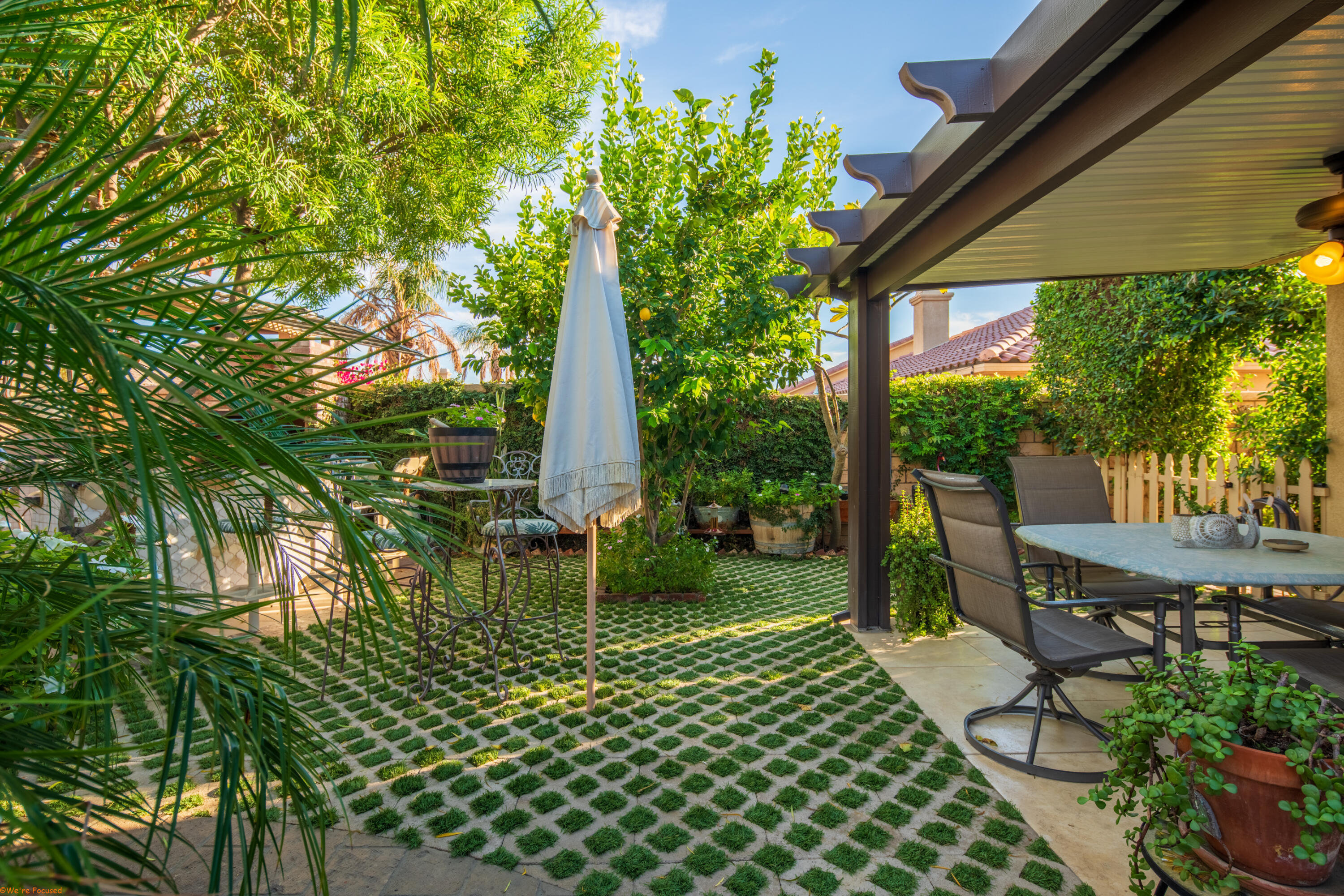 41126 Prospect Court Indio, CA 92203 - Photo 61 of 69 a garden view with a seating space