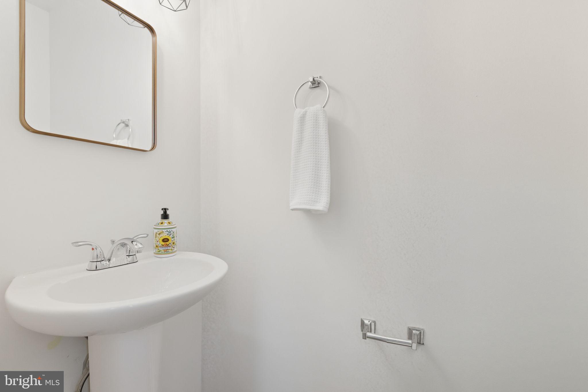 55 Fuzzy Tail Drive Ranson, WV 25438 - Photo 19 of 61 a bathroom with a sink and a mirror