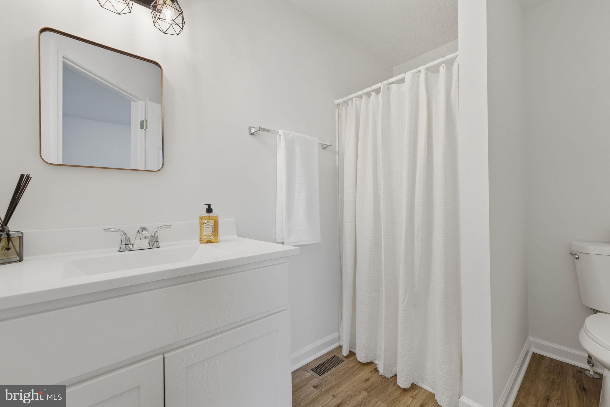 55 Fuzzy Tail Drive Ranson, WV 25438 - Photo 23 of 61 a bathroom with a sink vanity mirror and toilet