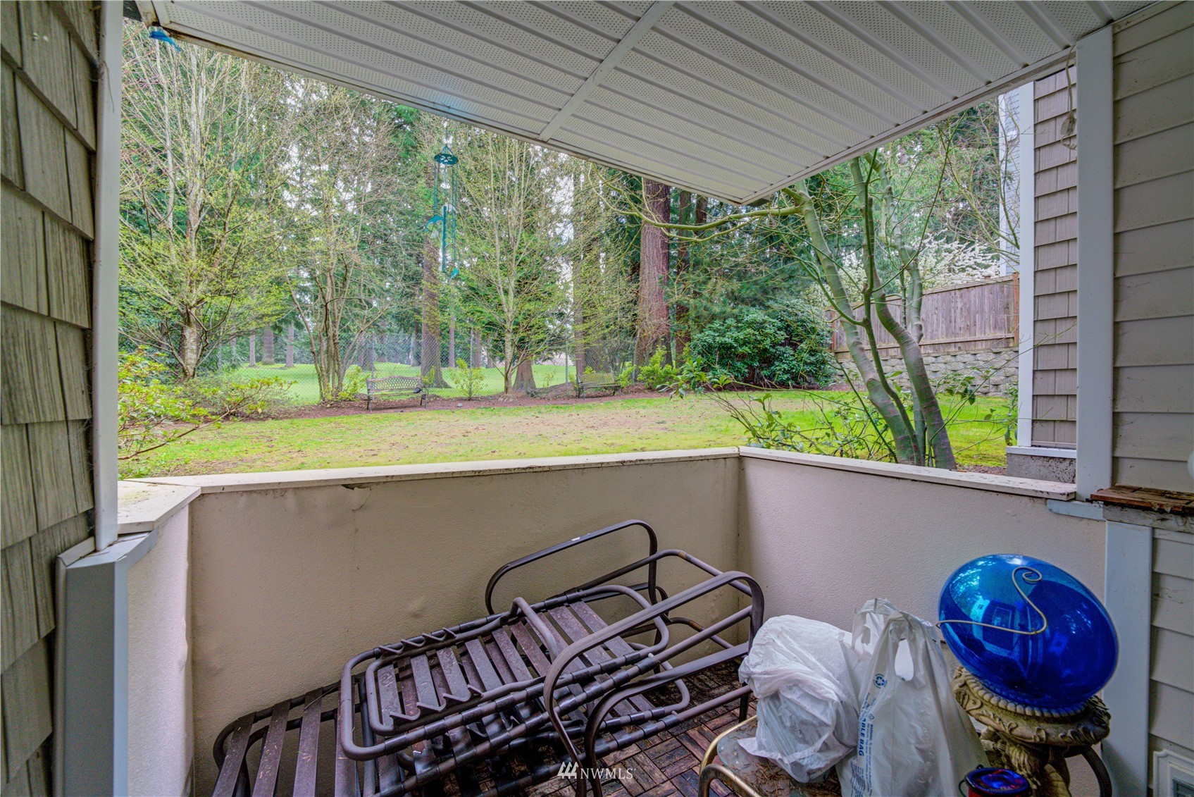 5809 Hwy Place, Unit B103 Everett, WA 98203 - Photo 25 of 30 a view of a two chairs in the balcony