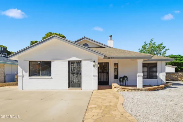 a view of a house with a outdoor space