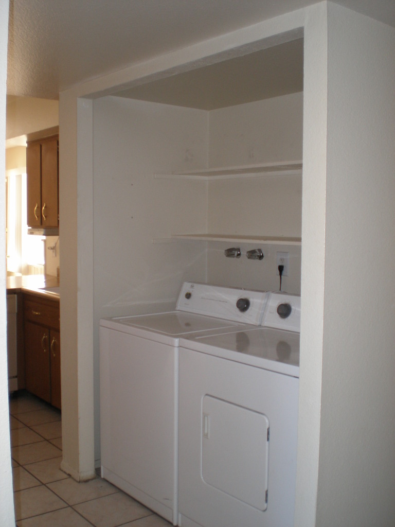 laundry area