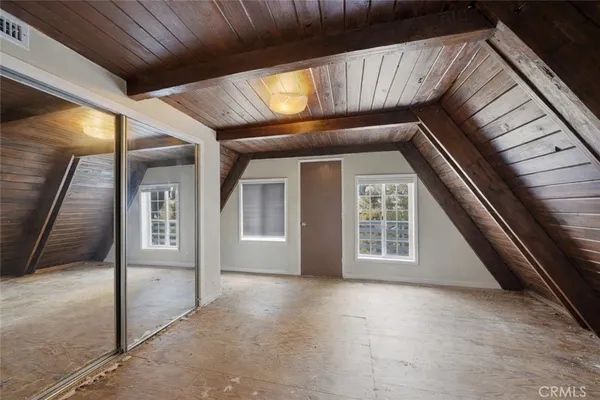 a view of an entryway with a floor