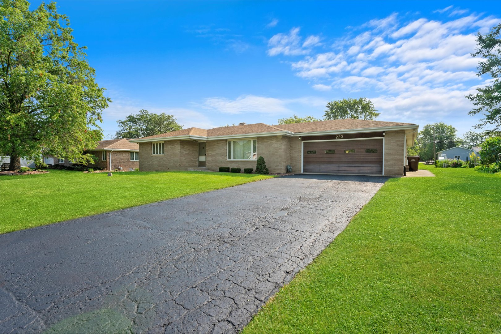 222 Roberts Road New Lenox, IL 60451 - Photo 24 of 24 a view of an house with backyard and a tree
