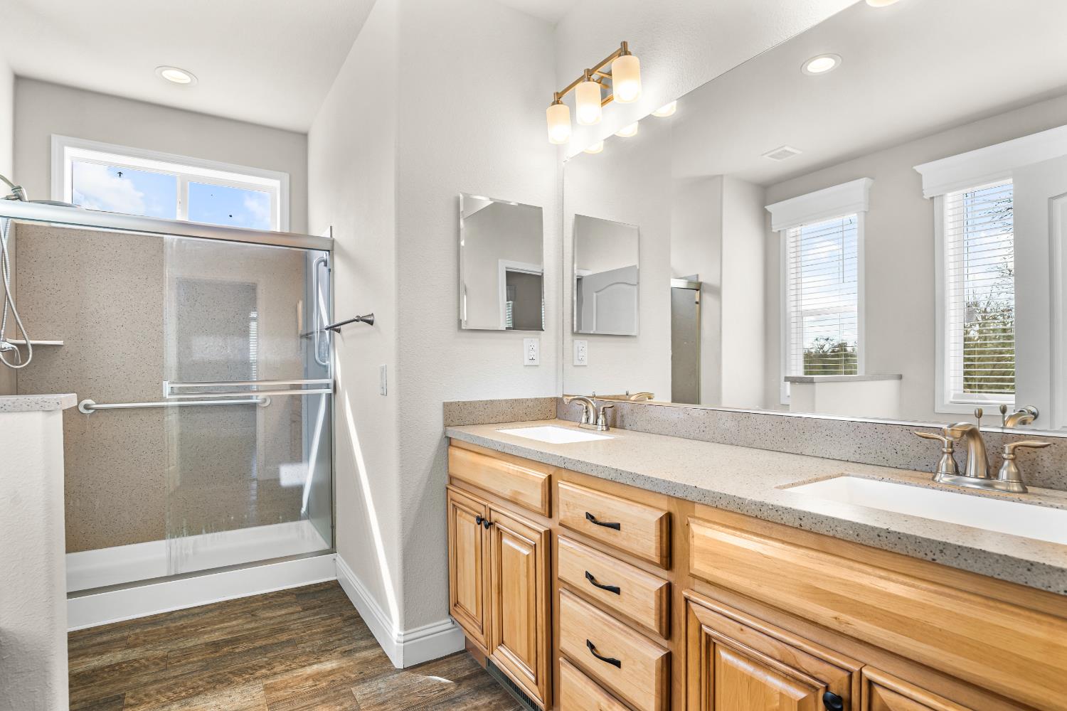 3570 Stagecoach Road Copperopolis, CA 95228 - Photo 29 of 67 Master bathroom with double sinks and separate Tub and shower