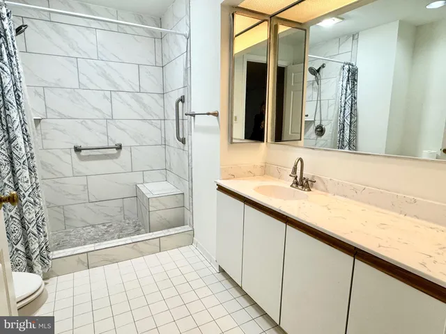 a bathroom with a sink a toilet and vanity