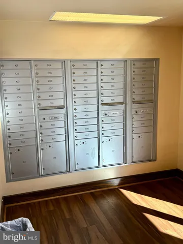 a front view of a building