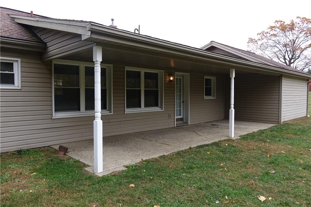504 Chicora Road Butler, PA 16001 - Photo 19 of 24 Covered Rear Concrete Patio