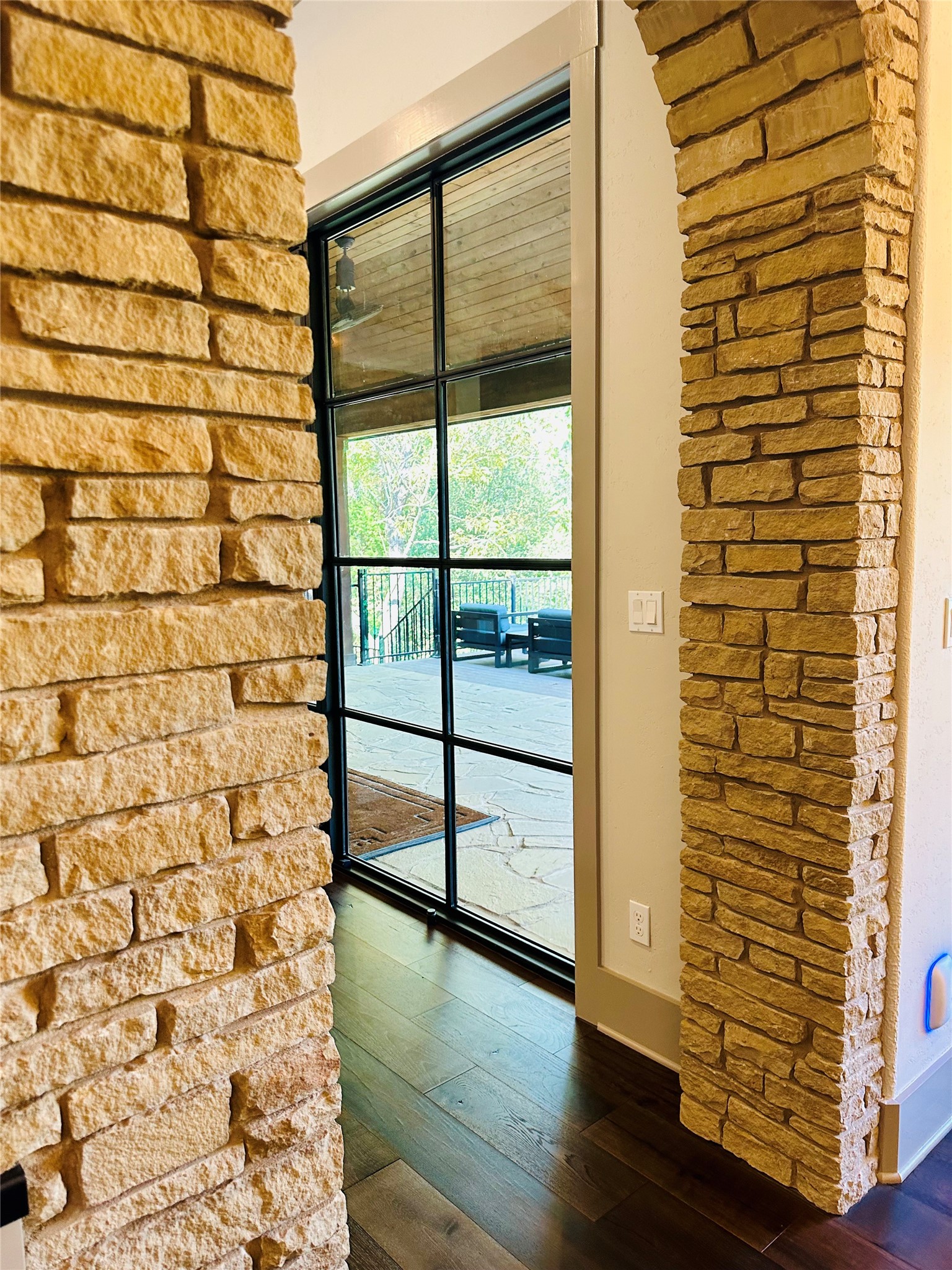 2753 Springwood Lane Georgetown, TX 78628 - Photo 13 of 40 a view of front door with wooden floor