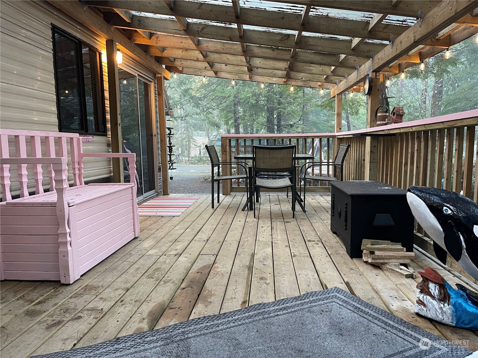 18 Drial Loop Maple Falls, WA 98266 - Photo 8 of 39 a view of roof deck with furniture