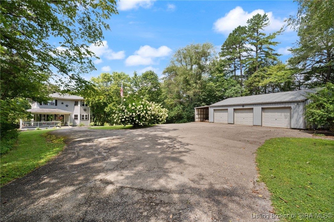 1070 Jacobs Lane Southwest Central, IN 47110 - Photo 6 of 64 LARGE outbuilding, perfect for outdoor equipment!