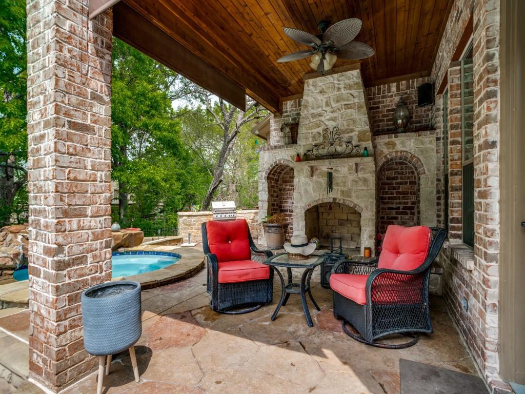 1912 Surrey Lane McKinney, TX 75072 - Photo 27 of 38 a backyard of a house with outdoor seating