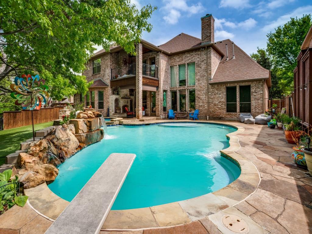 1912 Surrey Lane McKinney, TX 75072 - Photo 31 of 38 a view of a house with a swimming pool and sitting area