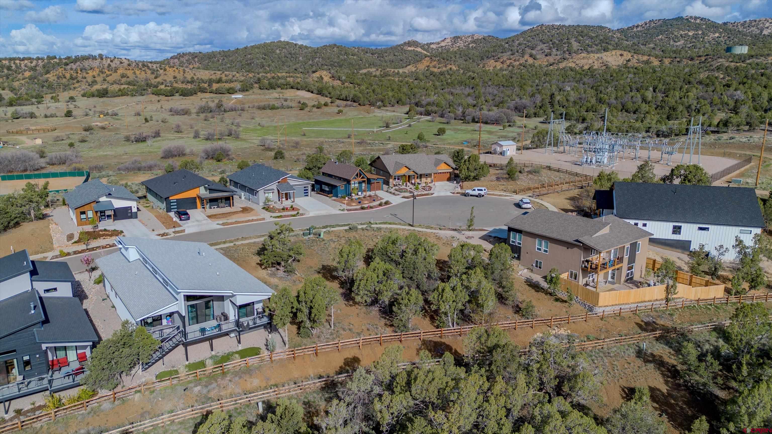 38 Yarrow Court Durango, CO 81301 - Photo 7 of 7 an aerial view of a house with a yard