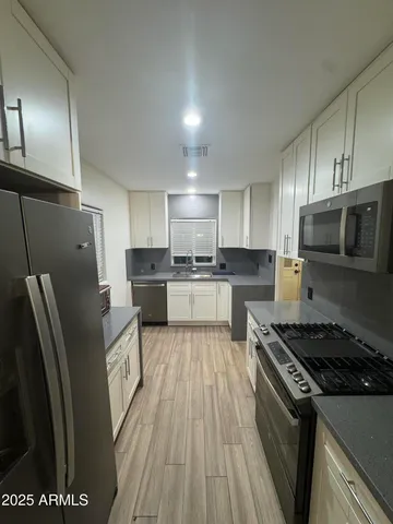 a room with storage and utility