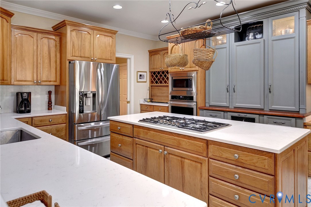1613 River Ridge Williamsburg, VA 23185 - Photo 21 of 83 Kitchen featuring stainless steel appliances, orna