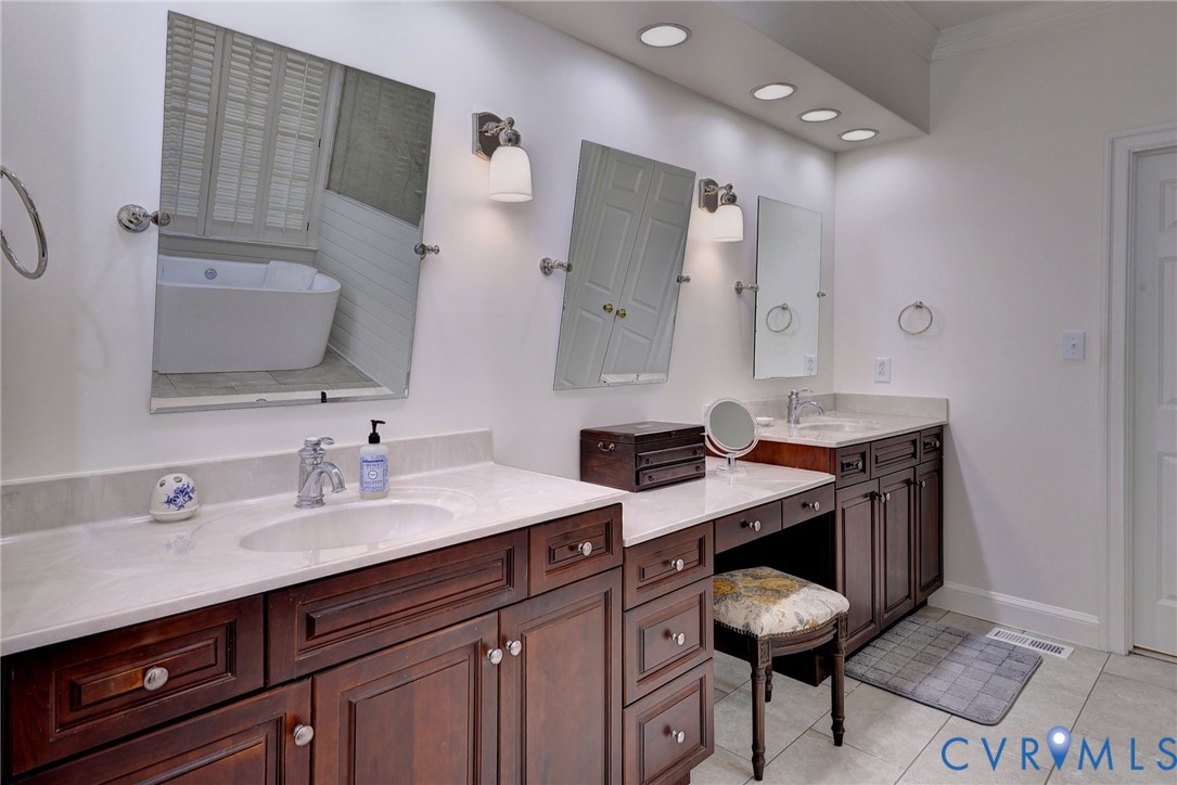 1613 River Ridge Williamsburg, VA 23185 - Photo 31 of 83 Bathroom featuring vanity, light tile patterned fl