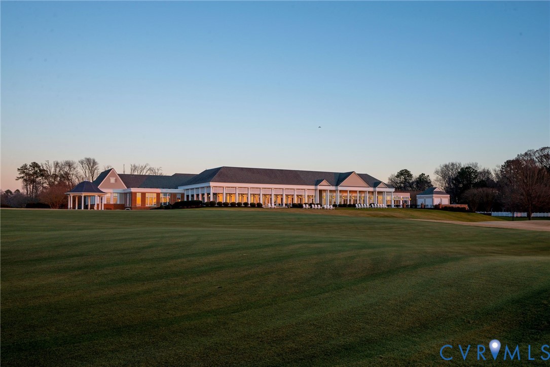 1613 River Ridge Williamsburg, VA 23185 - Photo 73 of 83 Yard at dusk with a lawn