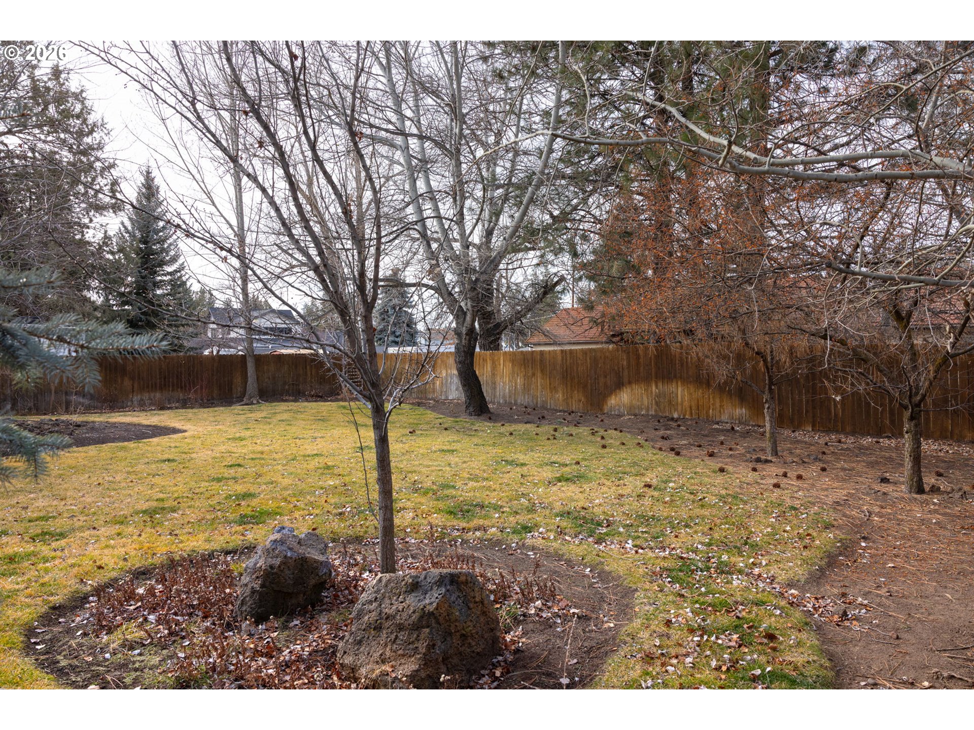 20246 Gaines Court Bend, OR 97702 - Photo 25 of 37 a view of a yard with a tree